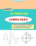 Bí quyết giải phương trình lượng giác - Ths. Trần Mạnh Hân