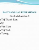 PHƯƠNG PHÁP BẢO TOÀN KHỐI LƯỢNG