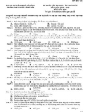 Đề thi thử Đại học lần 1 môn Hóa năm 2009-2010 (Mã đề 125) - THPT Chuyên Lê Quý Đôn