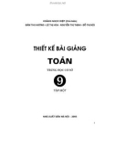 Thiết kế bài giảng toán 9 tập 1 part 1