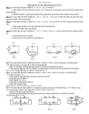 BÀI TẬP TỰ LUẬN VẬT LÝ LỚP 11, CHƯƠNG II - NÂNG CAO