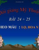 Bài giảng Vẽ theo mẫu lọ hoa và quả - Mỹ thuật 7 - GV.Dương Hiếu Nghĩa