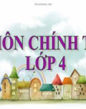 Bài giảng môn Tiếng Việt lớp 4 năm học 2020-2021 - Tuần 6: Chính tả Người viết truyện thật thà (Trường Tiểu học Thạch Bàn B)