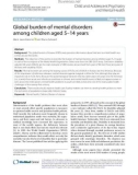 Global burden of mental disorders among children aged 5–14 years