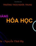 Bài giảng điện tử môn hóa học: chuyển đổi giữa khối lượng, thể tích và lượng chất