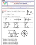Tài liệu bài giảng khóa học luyện thi THPT quốc gia môn Vật lý 2019 - Đại cương đồ thị hình Sin