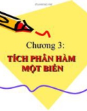 Tích phân hàm một biến