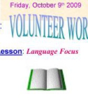 Bài giảng Tiếng Anh 11 – Unit 4: Volunteer work (Language focus)