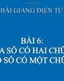 Bài giảng Chia số có hai chữ số cho số có 1 chữ số - Toán 3 - GV.Ng.P.Hùng