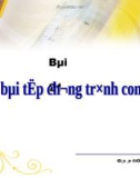 Bài giảng Điện tử Tin học lớp 11: Bài 21