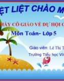 Bài: Giải toán về tỉ số phần trăm (tiếp theo)