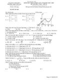 Đề KSCL lần 1 môn Toán lớp 10 năm 2019-2020 - Sở GD&ĐT Vĩnh Phúc - Mã đề 303