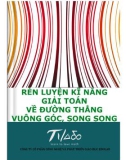 Giải toán về đường thẳng vuông góc, song song