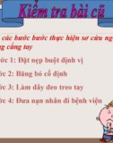 Bài giảng Sinh học 8 bài 13: Máu và môi trường trong cơ thể