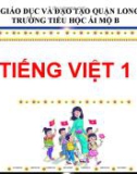 Bài giảng môn Tiếng Việt lớp 1 sách Cánh diều năm học 2020-2021 - Bài 33: Ôn tập (Trường Tiểu học Ái Mộ B)