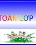 Bài giảng môn Toán lớp 1: Phép cộng trong phạm vi 10