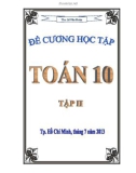 Đề cương học tập Toán 10 (Ths Lê Văn Đoàn) - Tập 2