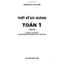 Thiết kế bài giảng toán 1 tập 1 part 1