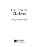 Ebook The principal challenge: Leading and managing schools in an era of accountability - Part 1