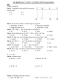Đề khảo sát chất lượng đầu năm Toán 4