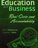 Ebook Public education as a business: Real costs and accountability - Myron Lieberman, Charlene K. Haar