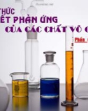 Công thức viết phản ứng của các chất vô cơ_Oxit phản ứng với axit (P2)