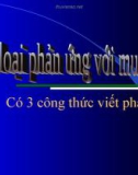 Bài giảng: Kim loại phản ứng muối