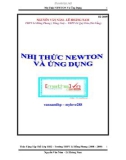 Nhị thức newton và ứng dụng - THPT Lê Hồng Phong