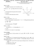 Đề thi học kì 2 môn Toán lớp 9 năm 2019-2020 - Trường THCS Nguyễn Văn Tư