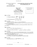 Đề thi chọn học sinh giỏi cấp tỉnh Quảng Ninh lớp 9 có đáp án môn: Toán – Bảng A (Năm học 2012-2013)