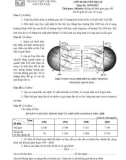 Đề kiểm tra năng khiếu môn Địa lí lớp 10 năm 2022-2023 có đáp án (Lần 1) - Trường THPT chuyên Nguyễn Trãi, Hải Dương
