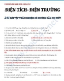 Chuyên đề học tốt Vật lý 11: Điện tích-Điện trường