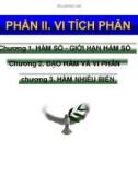 Hàm số giới hạn của hàm số