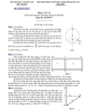 Đề thi chọn HSG Quốc gia môn Vật lí năm 2018 - Sở GD&ĐT Sóc Trăng (Vòng 2)