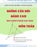 những câu hỏi nâng cao rèn luyện kĩ năng giải toán