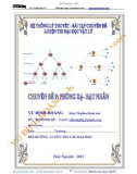 Chuyên đề ôn thi Đại học môn Lý: Phóng xạ, hạt nhân - Vũ Đình Hoàng