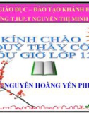 Bài giảng Hình học 12 - Bài 3: Phương trình đường thẳng trong không gian