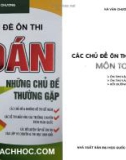 Những chủ đề thường gặp trong môn Toán lớp 10 - Hà Văn Chương