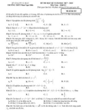 Đề thi học kì 1 môn Toán 12 năm 2017- 2018 có đáp án - Trường THPT Phan Ngọc Hiển - Mã đề 132