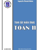 Tóm tắt kiến thức Toán 11 - Nguyễn Thanh Nhàn