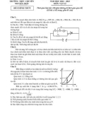 Đề kiểm tra năng khiếu môn Vật lí lớp 10 năm 2022-2023 (Lần 1) - Trường THPT chuyên Nguyễn Trãi, Hải Dương