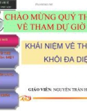 Khái niệm về thể tích khối đa diện