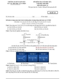 Đề thi học kì 1 môn Hóa học lớp 12 năm 2023-2024 - Trường PTDTNT Kon Rẫy
