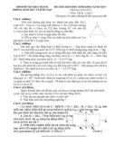 Đề thi học sinh giỏi cấp huyện môn Vật lý lớp 9 (2010-2011)