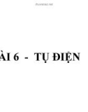 Bài giảng Vật lí 11 - Bài 6: Tụ điện