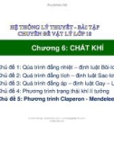 Bài giảng Chuyên đề Vật lý 10 - Chương 6: Chủ đề 5 (Slide)