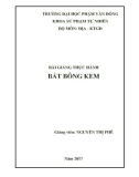 Bài giảng Bắt bông kem - ĐH Phạm Văn Đồng