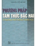 Một số phương pháp giải toán tam thức bậc hai ở trường trung học phổ thông (In lần thứ 2): Phần 1