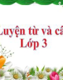 Bài giảng môn Tiếng Việt lớp 3 năm học 2020-2021 - Tuần 15: Luyện từ và câu Mở rộng vốn từ: Dân tộc. Luyện tập đặt câu có hình ảnh so sánh (Trường Tiểu học Thạch Bàn B)