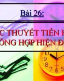 Bài giảng Sinh học 12 - Bài 26: Học thuyết tiến hóa tổng hợp hiện đại